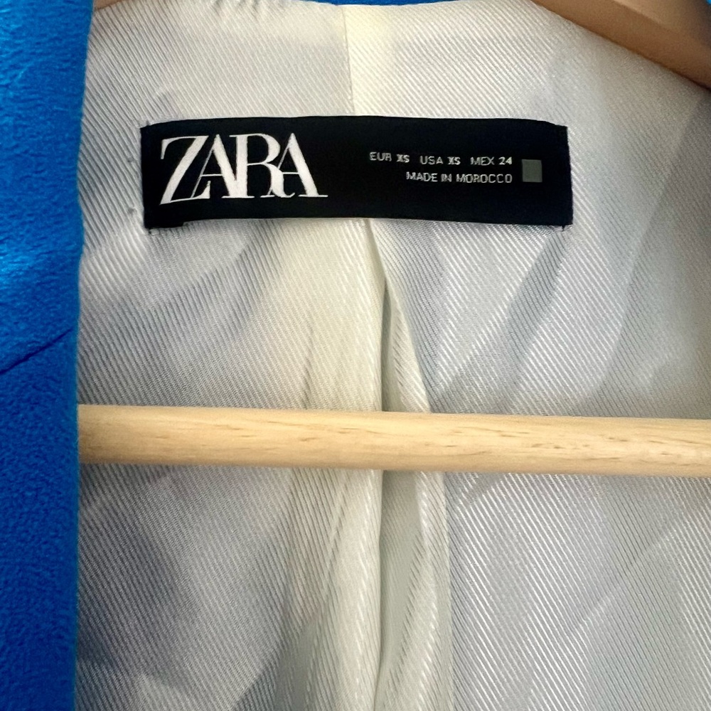 Zara tailored double breasted Balmain style Blazer - Picture 6 of 16